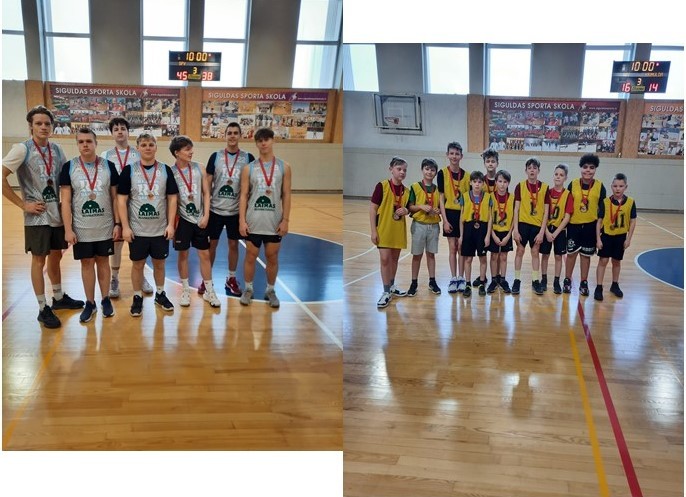 Siguldas novada sacensības basketbolā