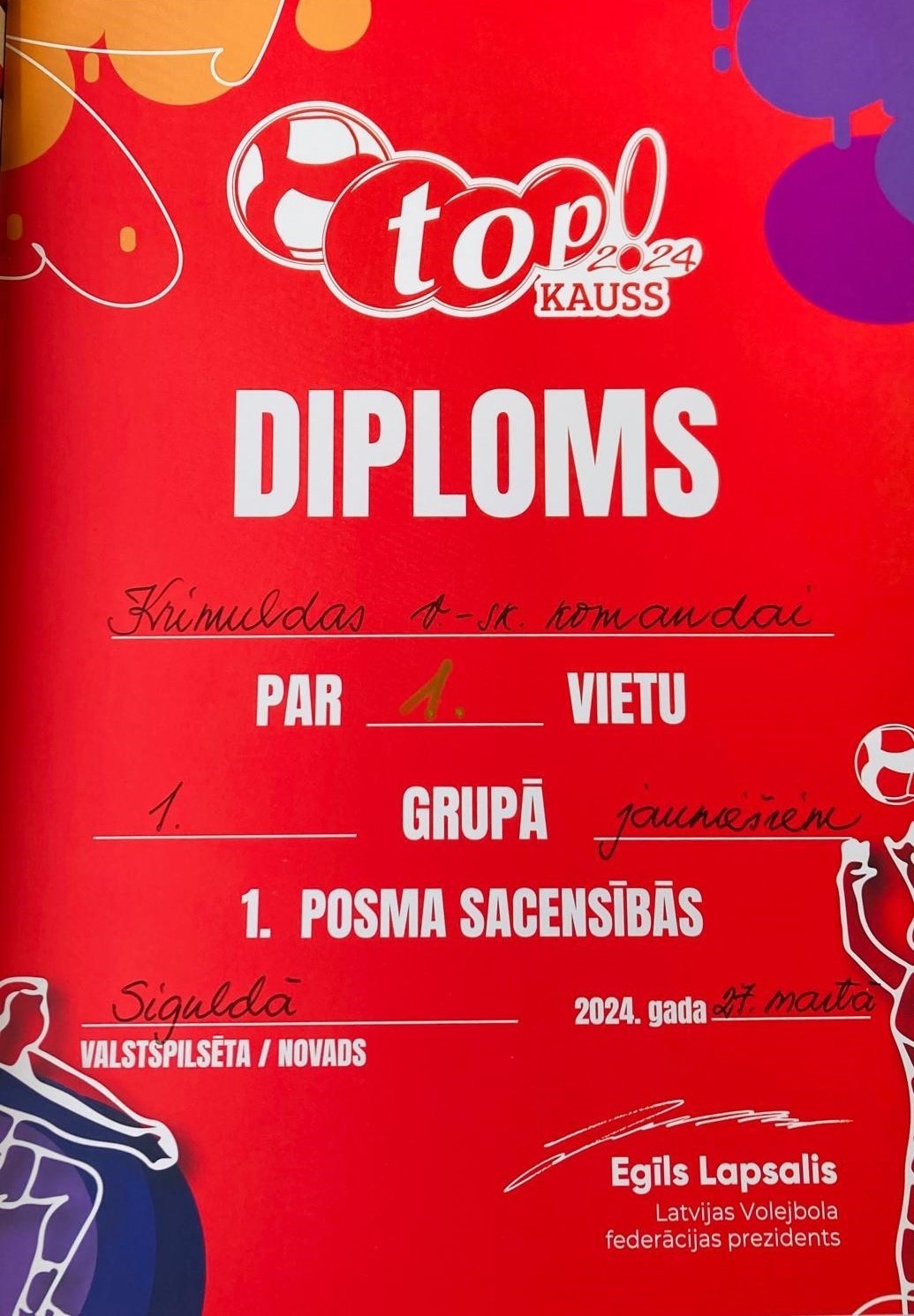 Diploms 1.vieta