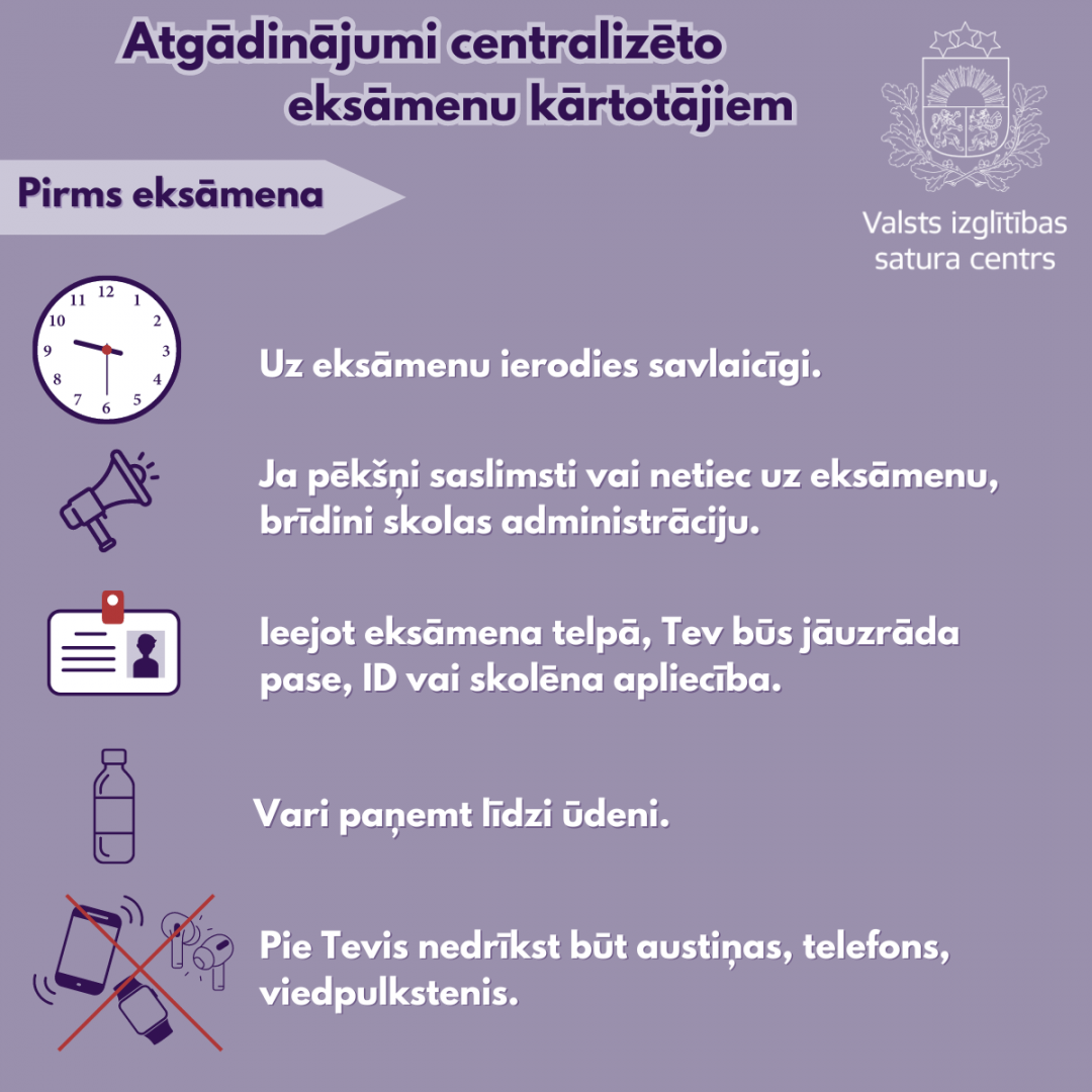 visc infokrafika eksāmenu norisei
