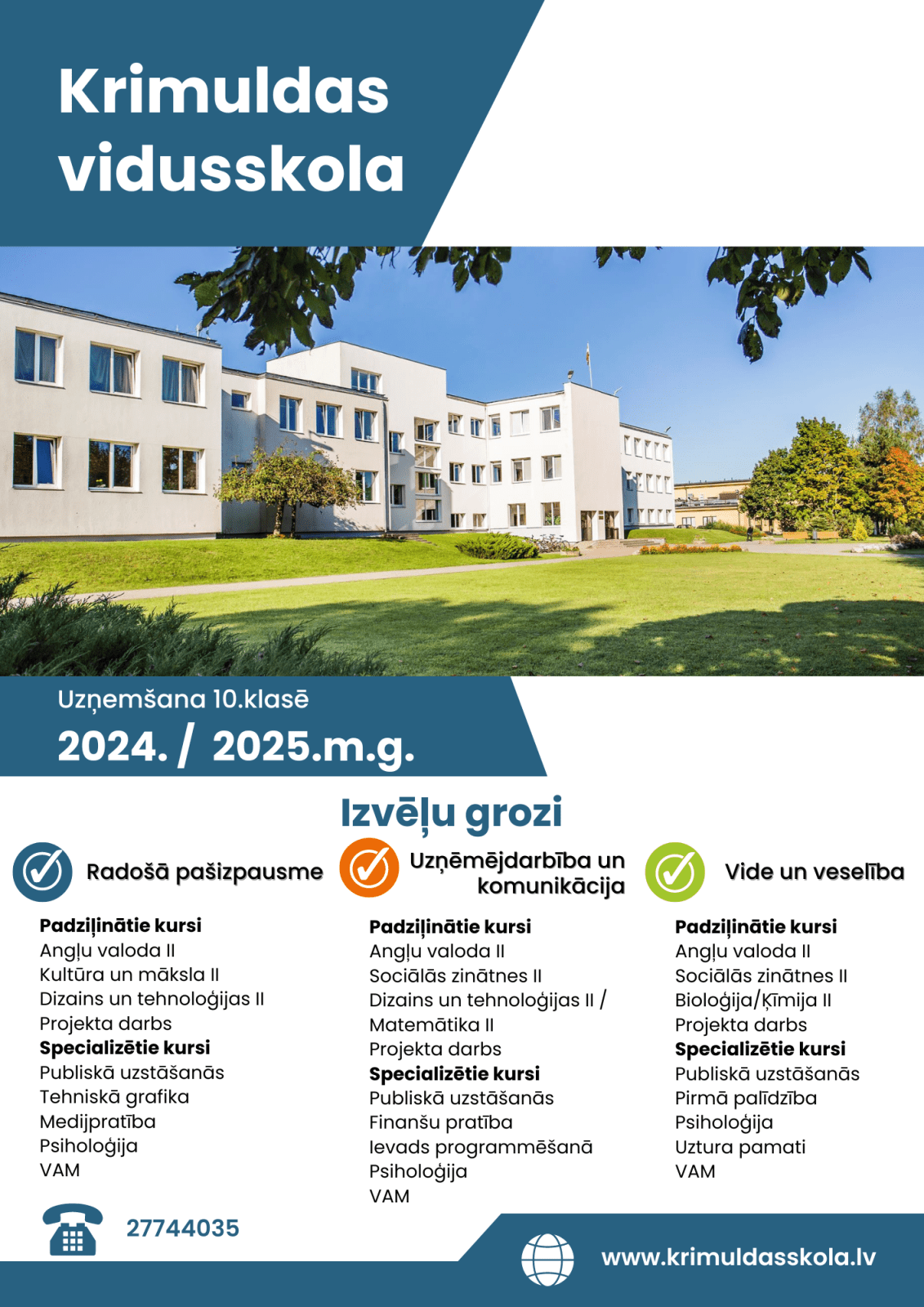 Nāc un mācies 10.klasē!