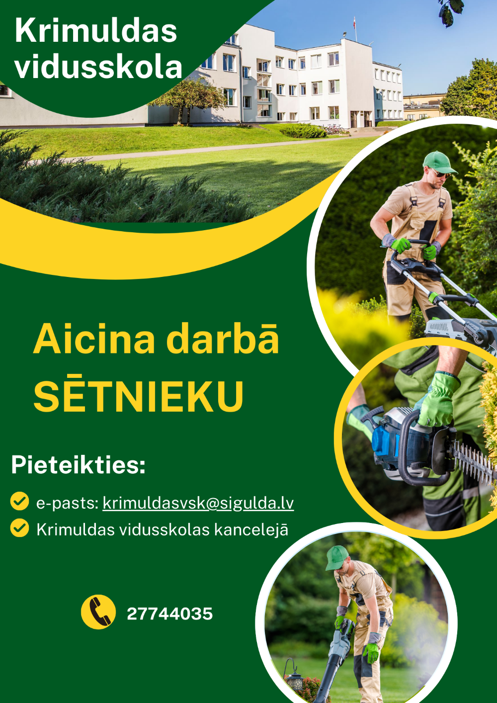 Vakance sētnieks