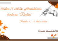 Glītrakstīšanas konkurss