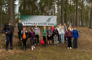 Skolēni ekspedīcijā